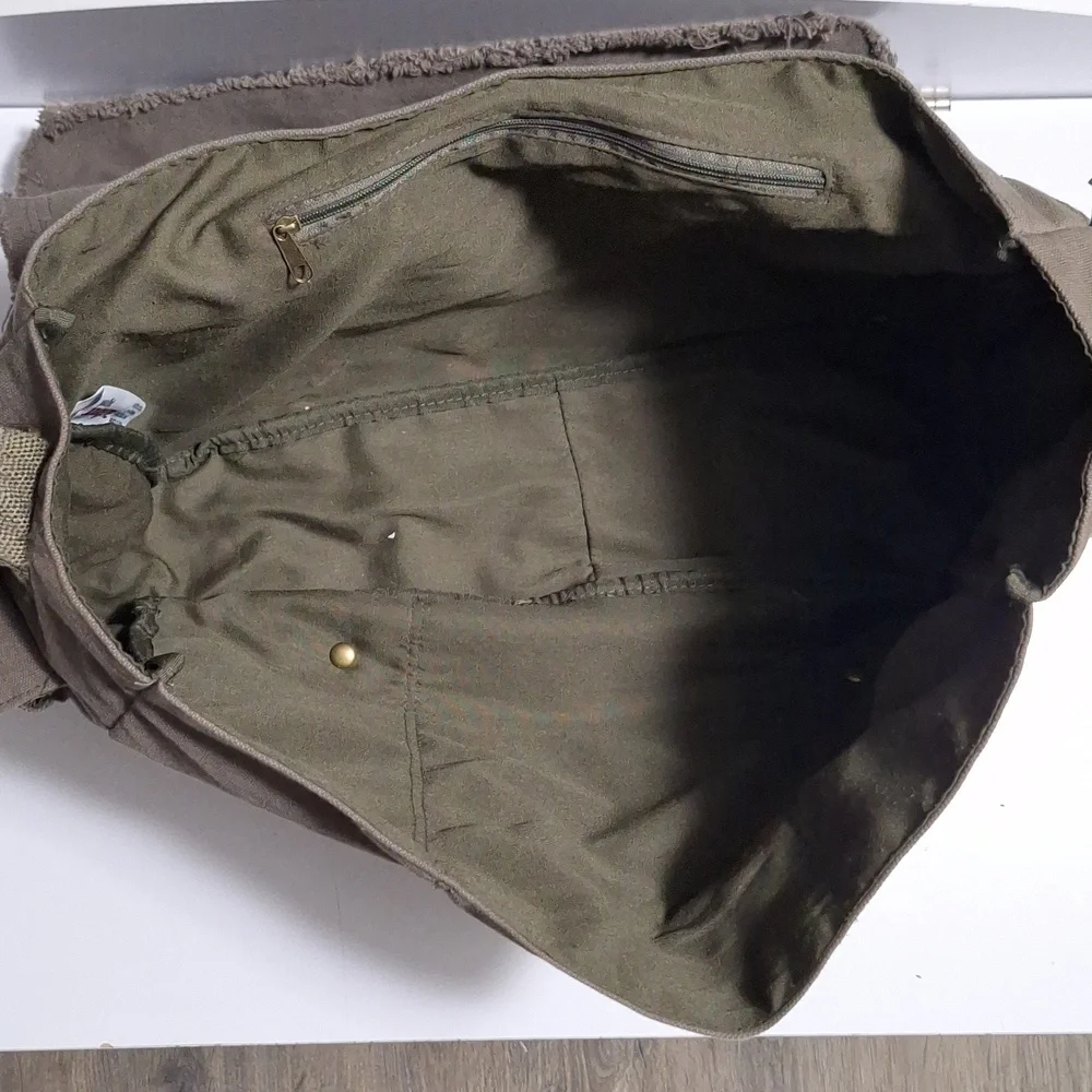 Boredwalk Book Nerd Canvas Messenger Bag